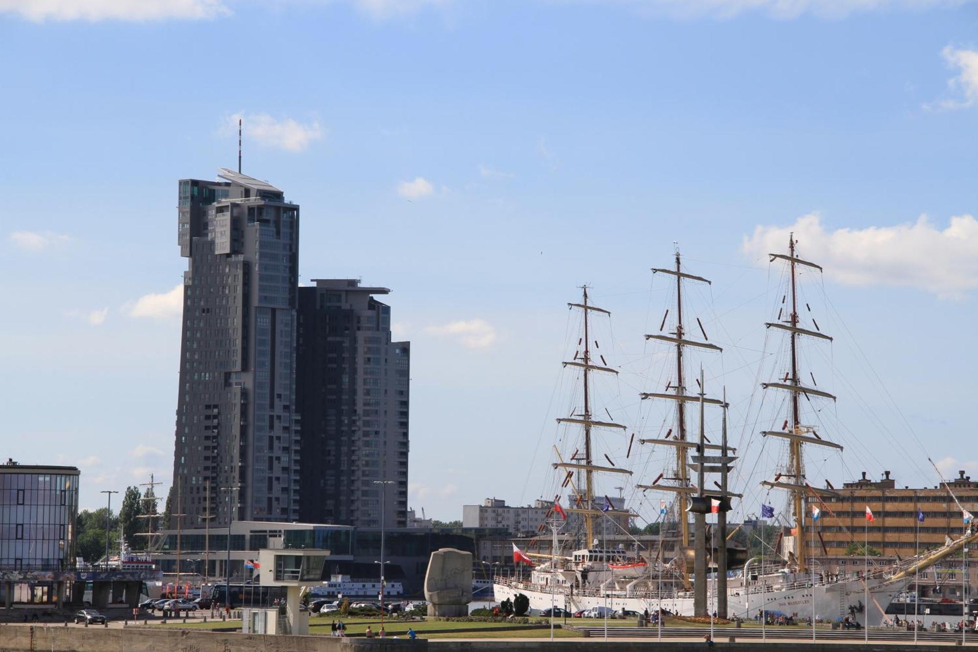 Apartamenty Sea Towers Gdynia Eksteriør billede
