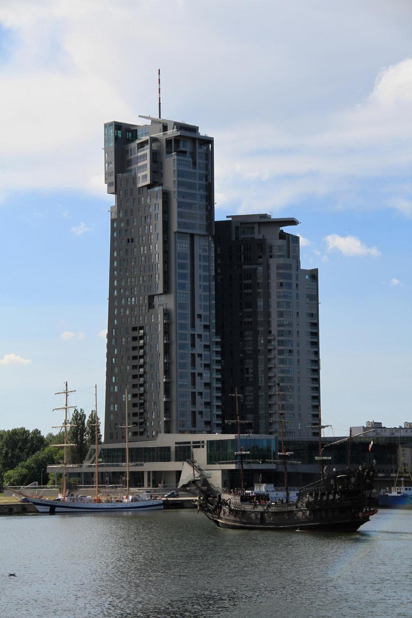 Apartamenty Sea Towers Gdynia Eksteriør billede