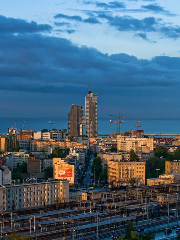 Apartamenty Sea Towers Gdynia Eksteriør billede