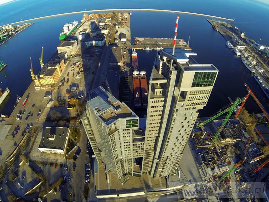 Apartamenty Sea Towers Gdynia Eksteriør billede